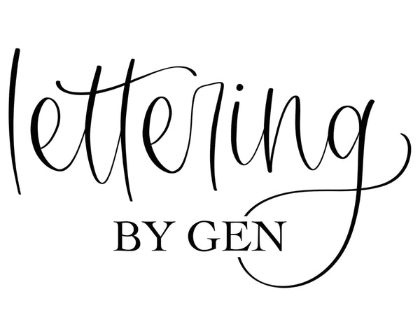 Chez Lettering Your Shopping Cart – Letteringbygen